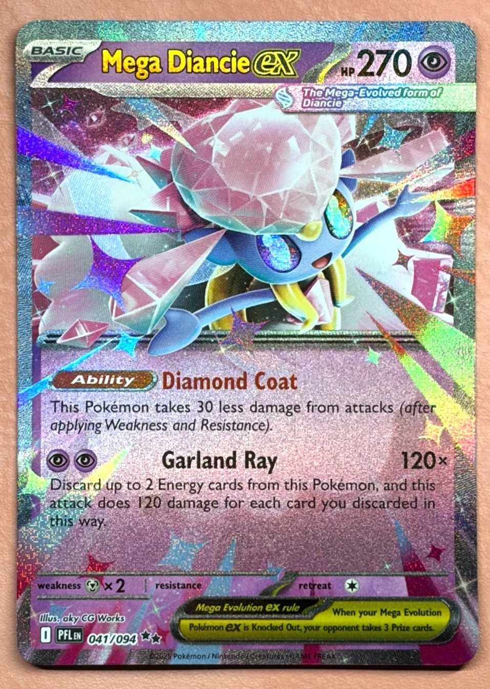 Mega Diancie~ Cute Pokemon Cards ~ Pretty in Pink Gallery~ Pink Pokemon