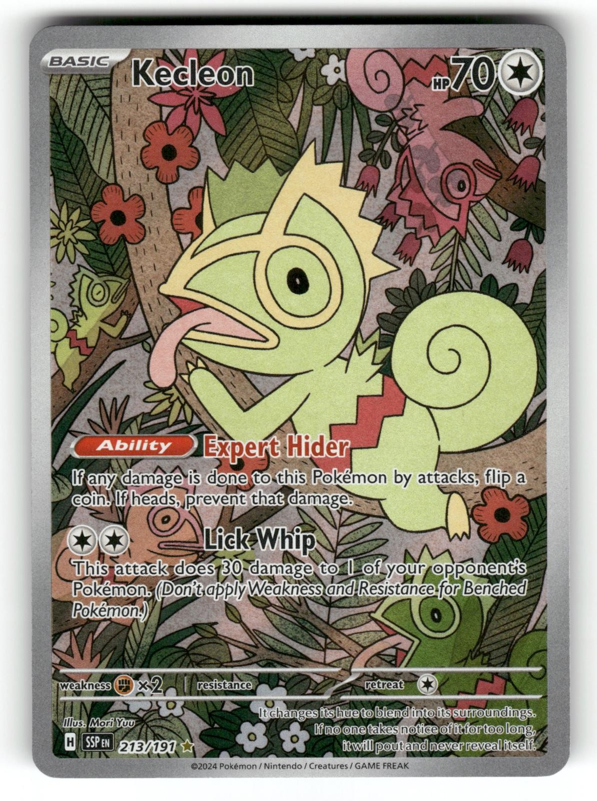 Kecleon NM 213/191 Surging Sparks Pokemon Illustration Rare