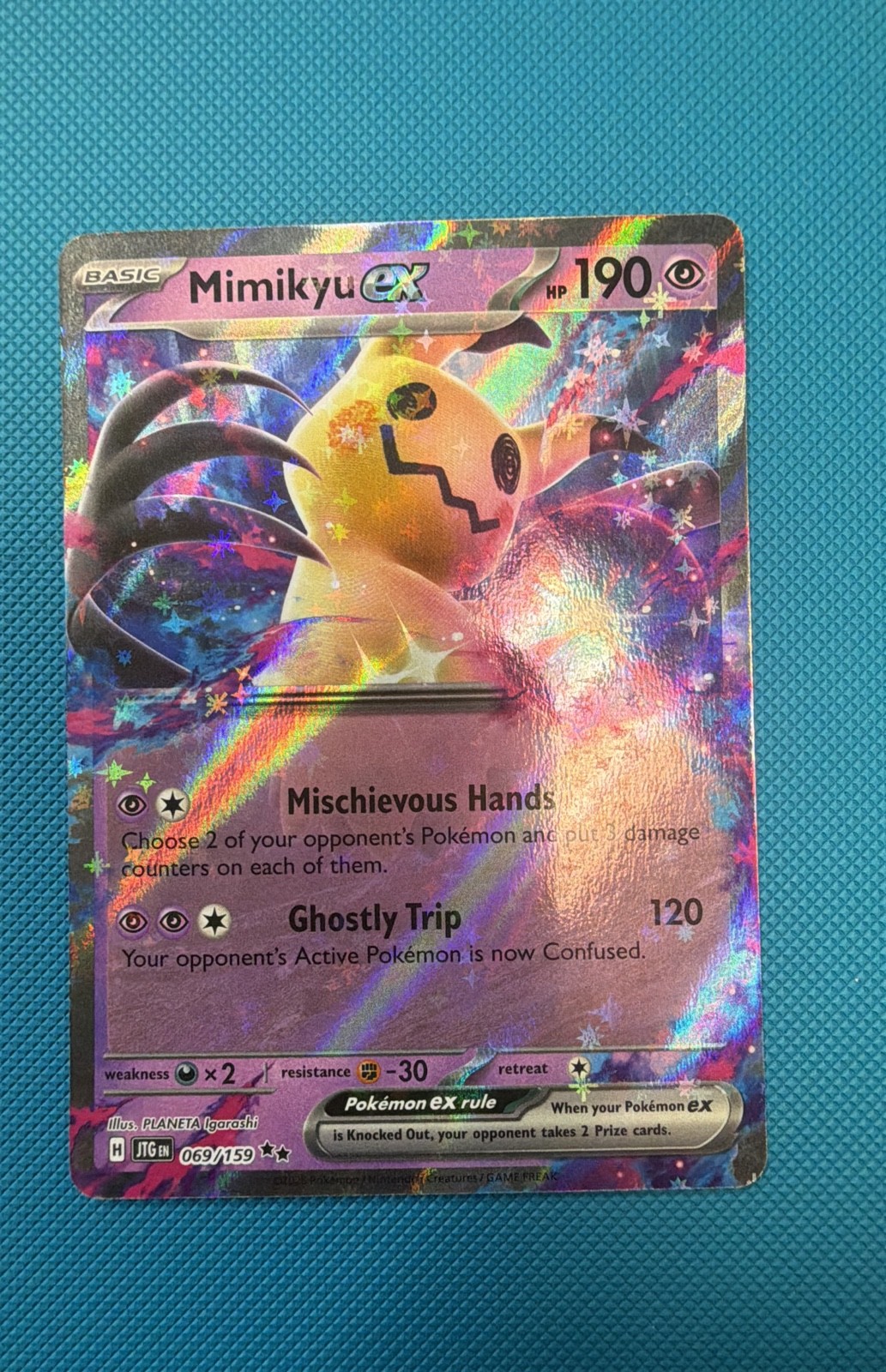 Mimikyu ex 069/159 Sv09: Journey Together Holo