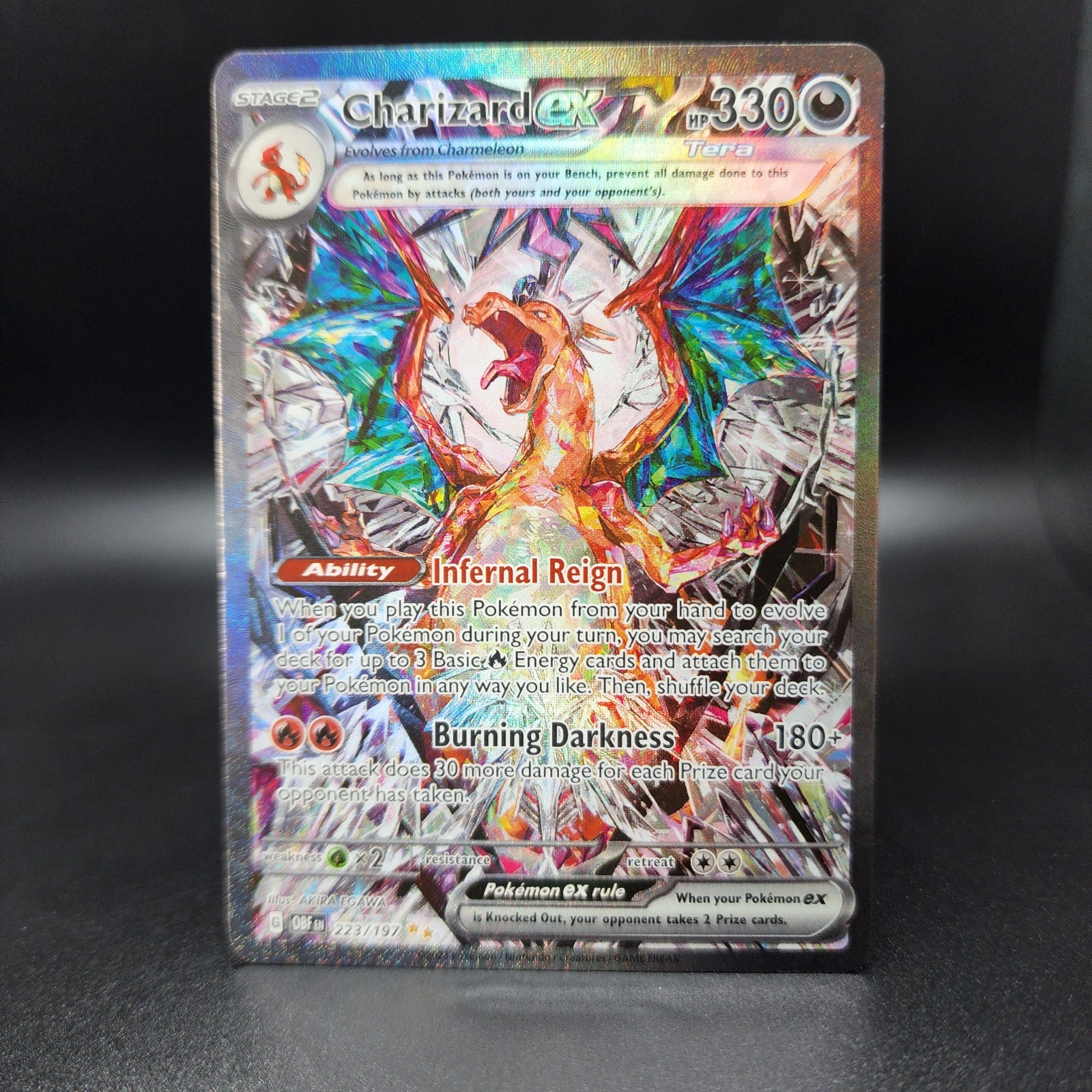 Charizard ex 223/197 SV03: Obsidian Flames Holo