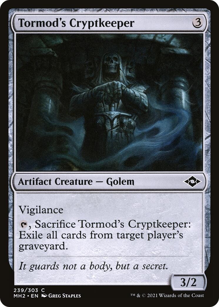 NM Foil – Tormod’s Cryptkeeper [MH2 – 239] Modern Horizons 2