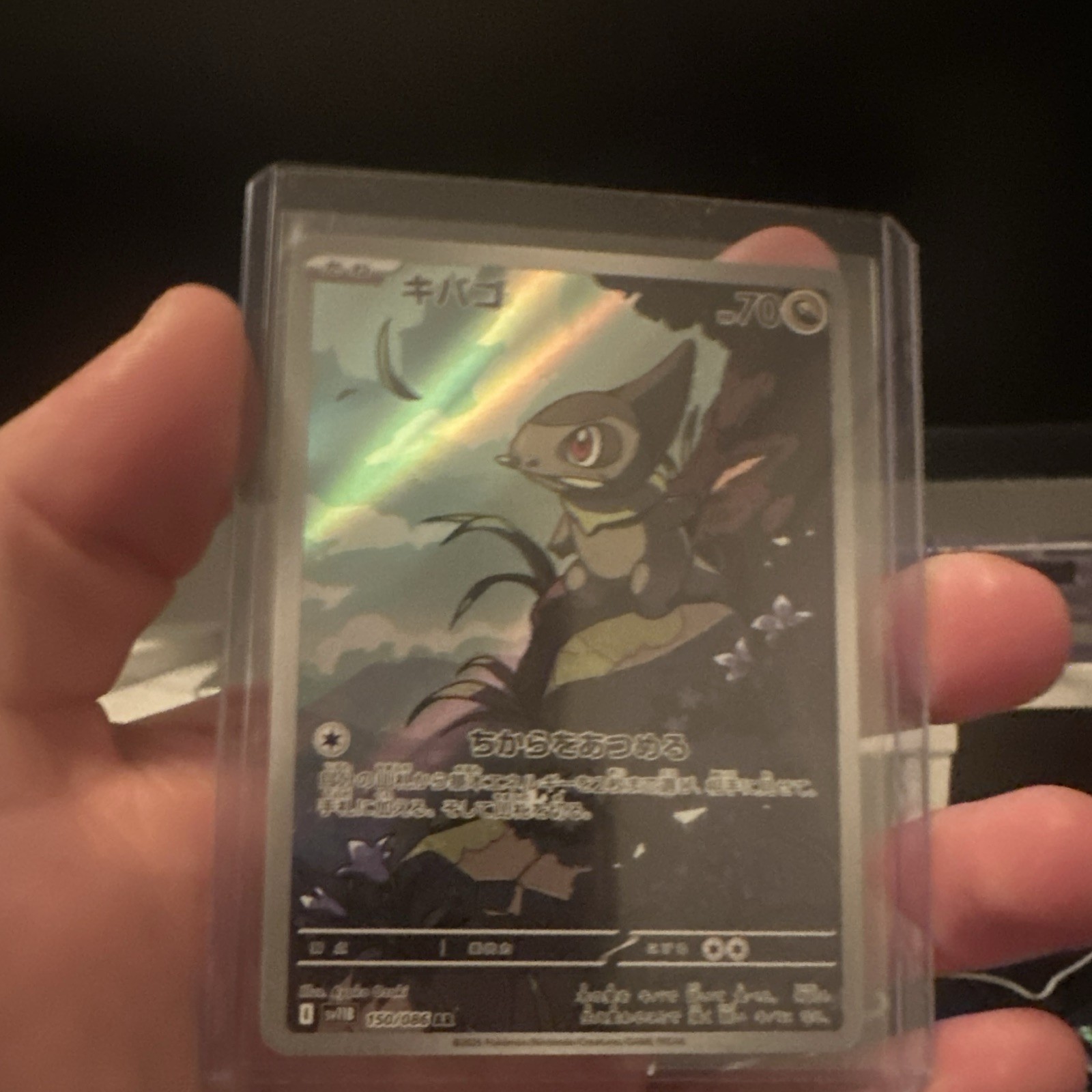 Pokemon TCG Japanese Kibago 050/064 SV6a Night Wanderer Art Rare Holo