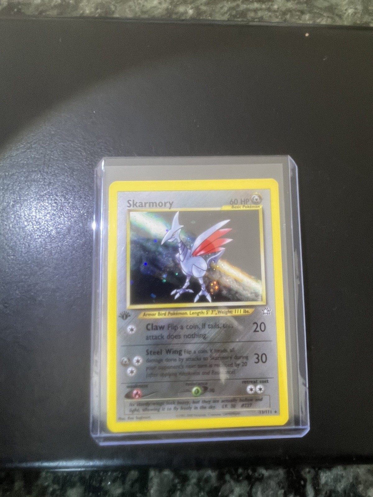 tcg POKEMON Skarmory Holo Rare 13/111