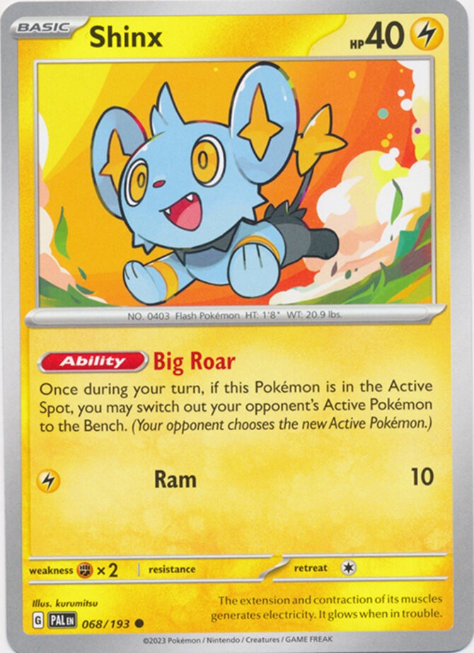 Shinx – 068/193 – Common – Near Mint