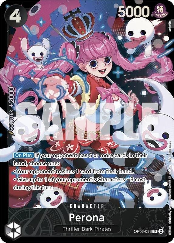 Foil – Perona (Store Treasure Cup 2024) – OP06-093 – One Piece Promotion Card…