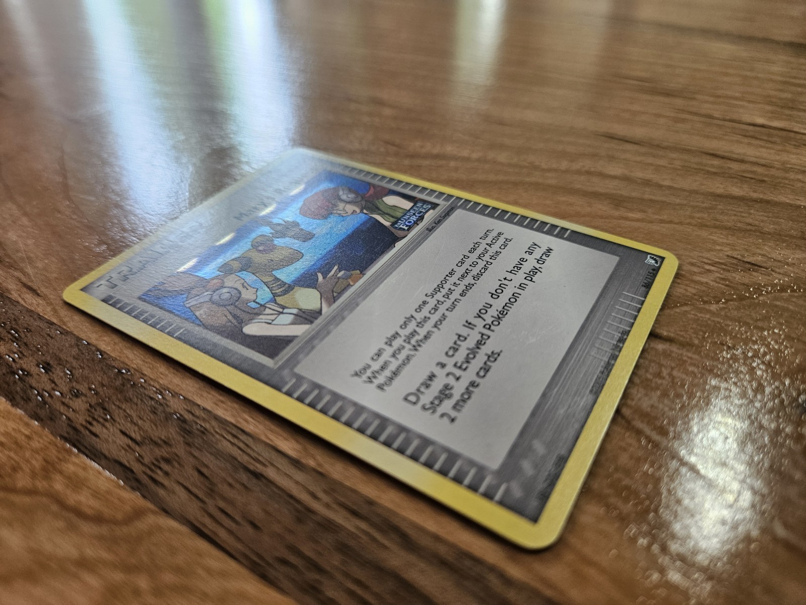 Mary’s Request 86/115 Unseen Forces Reverse Holo Stamped NM Condition
