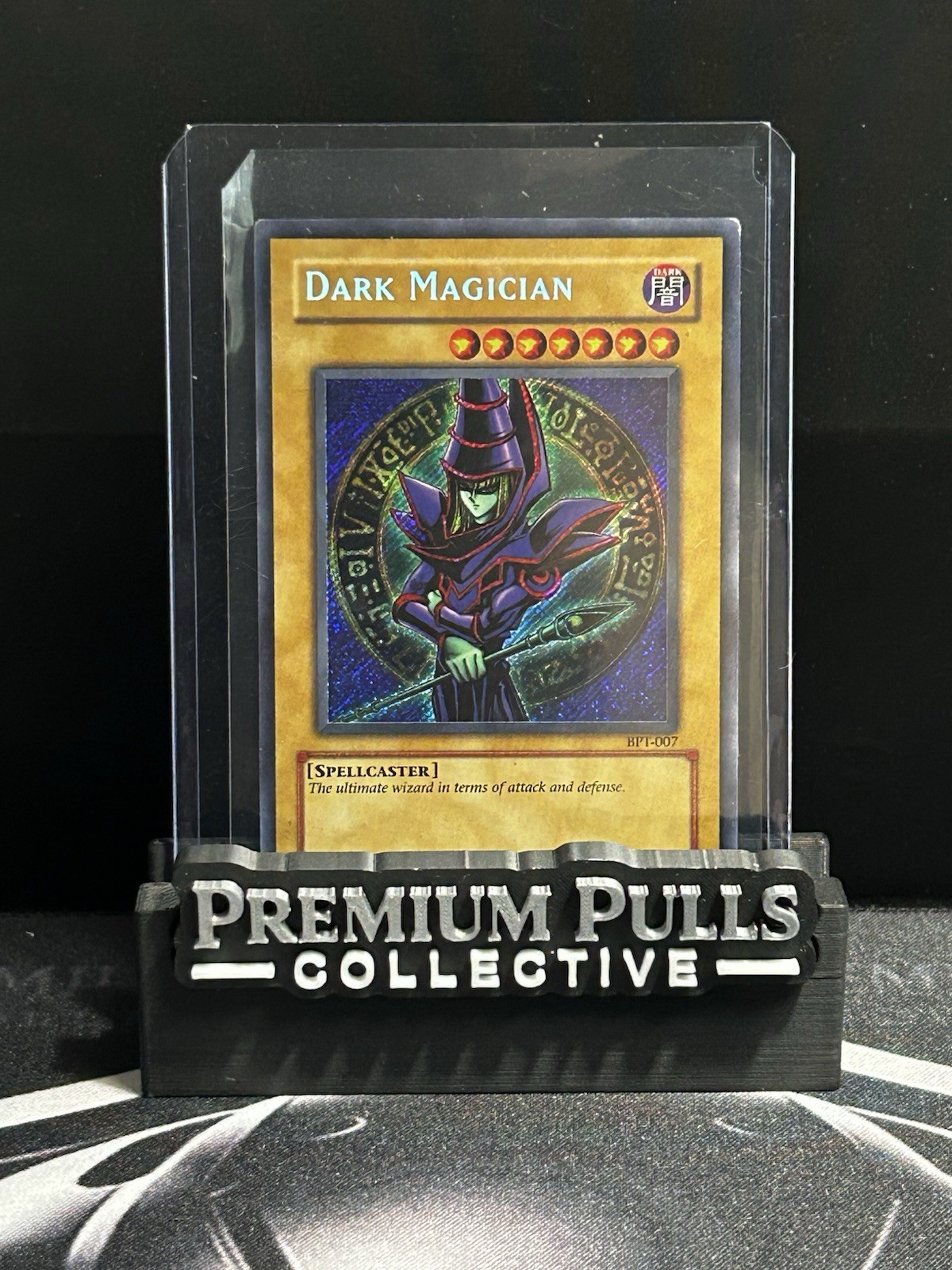 Yu-Gi-Oh Dark Magician BPT-007 Secret Rare Limited Edition LP Vintage
