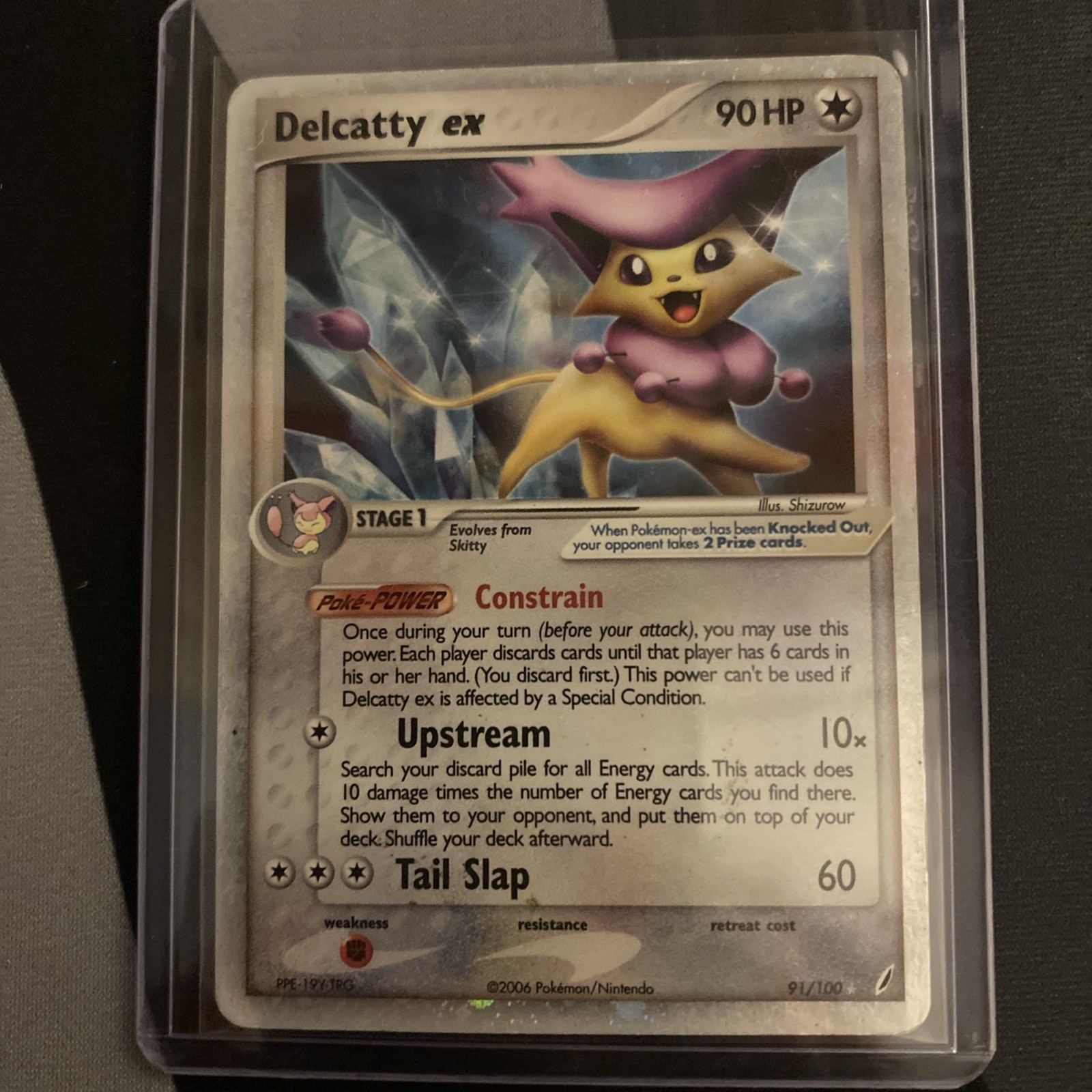 Delcatty ex 91/100 Crystal Guardians Holo