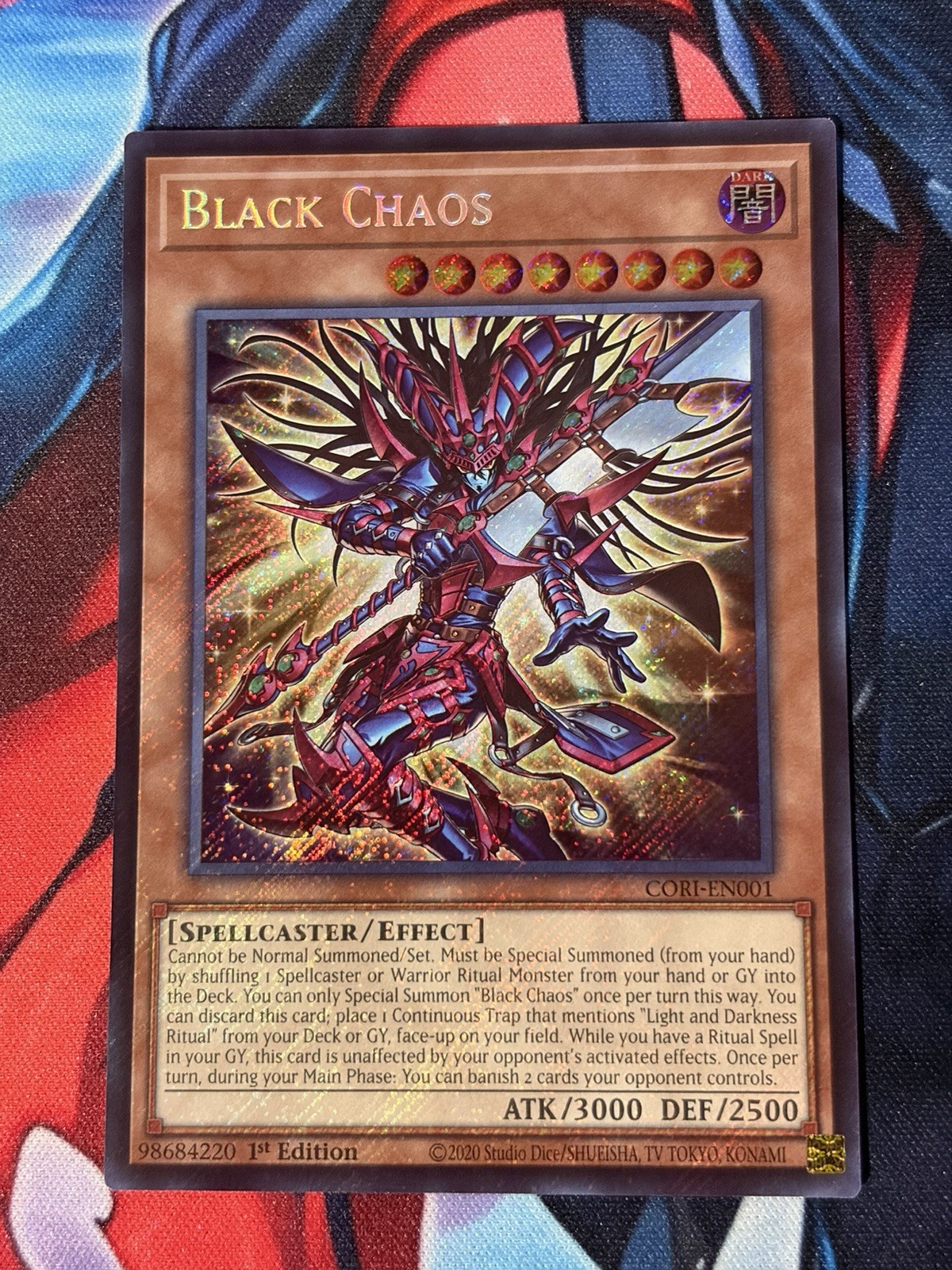 Black Chaos CORI-EN001 Chaos Origins 1st Edition