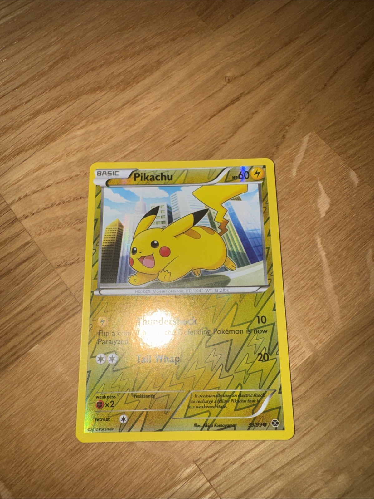 Pikachu 39/99 Next Destinies Reverse Holo