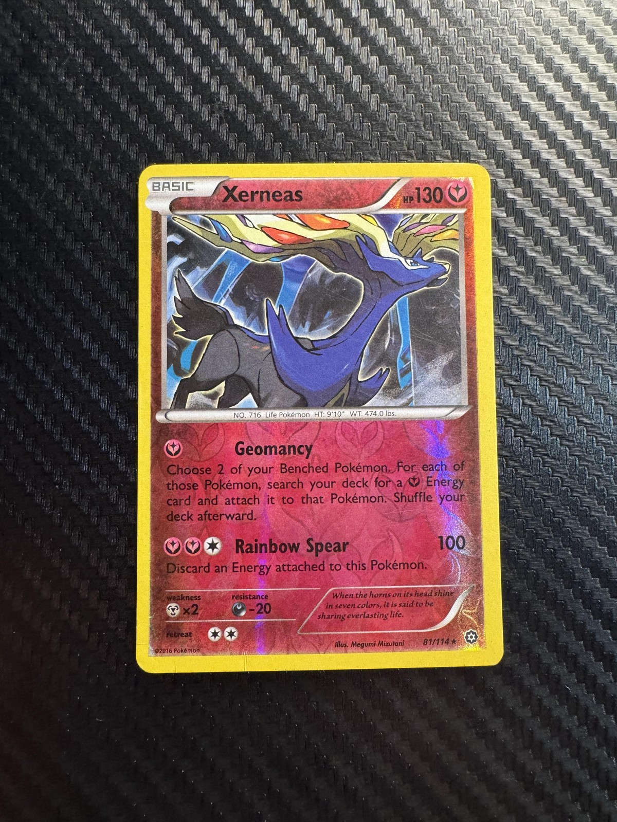 XY – Steam Siege #81/114 Xerneas Reverse Holo