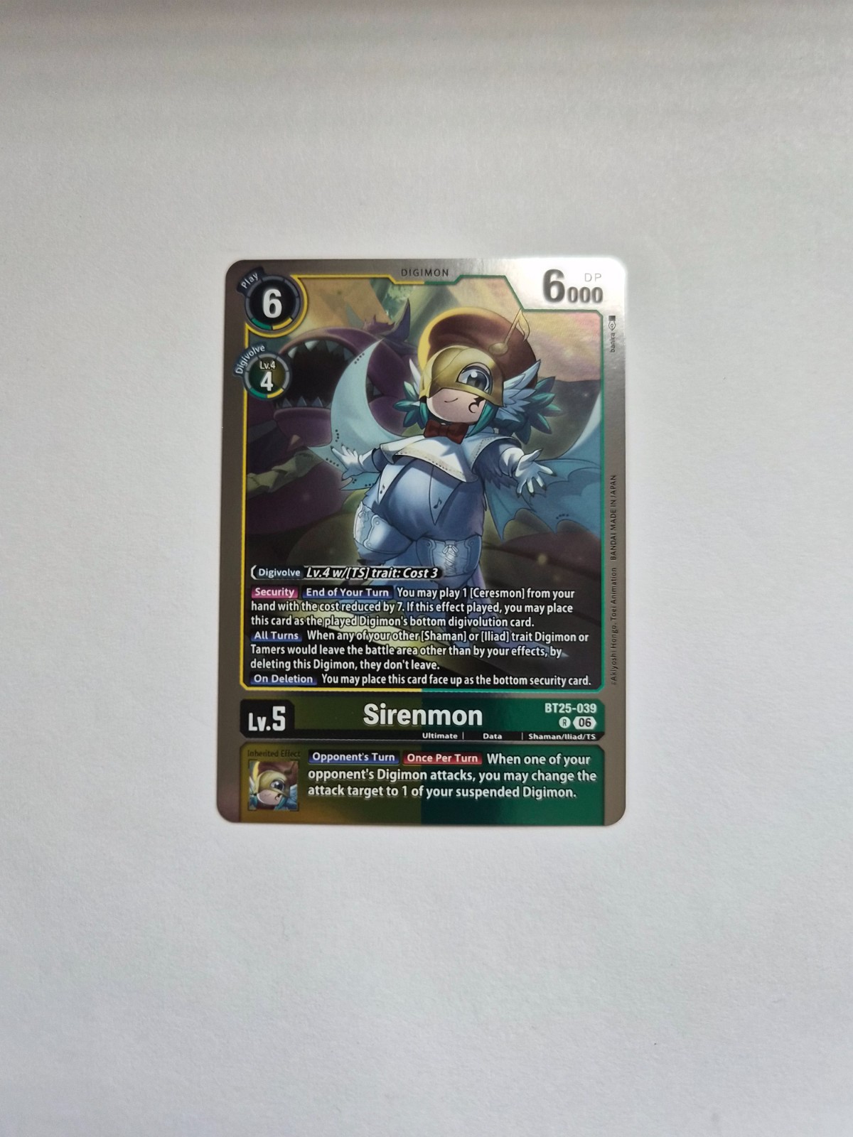 Digimon: Dual Revolution – Sirenmon – BT25-039 R – FOIL