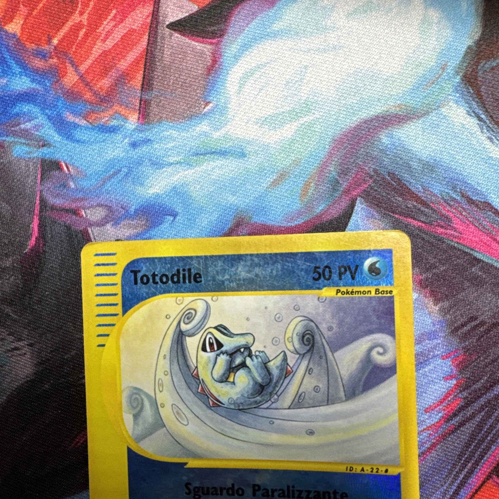 Pokemon TCG **ITALIAN**Totodile 135/165 Expedition Base Set Reverse Holo