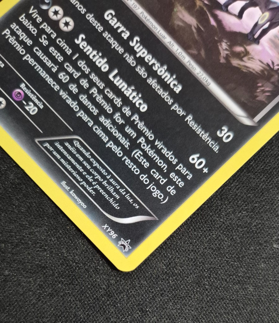 Pokemon TCG Umbreon XY96 Promo saturn holo – Portuguese BR