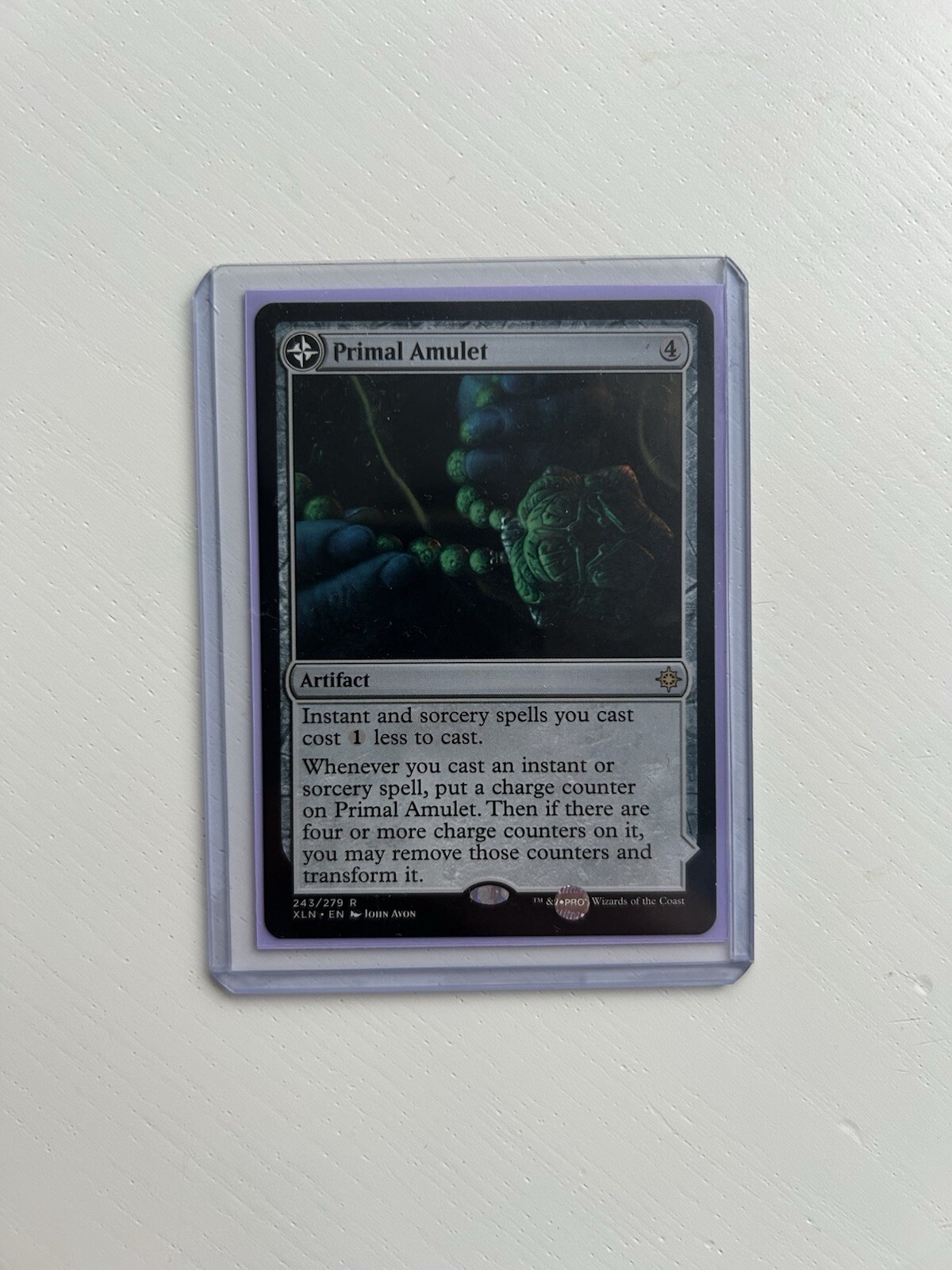 MTG: Primal Amulet / Primal Wellspring – Ixalan – Near Mint