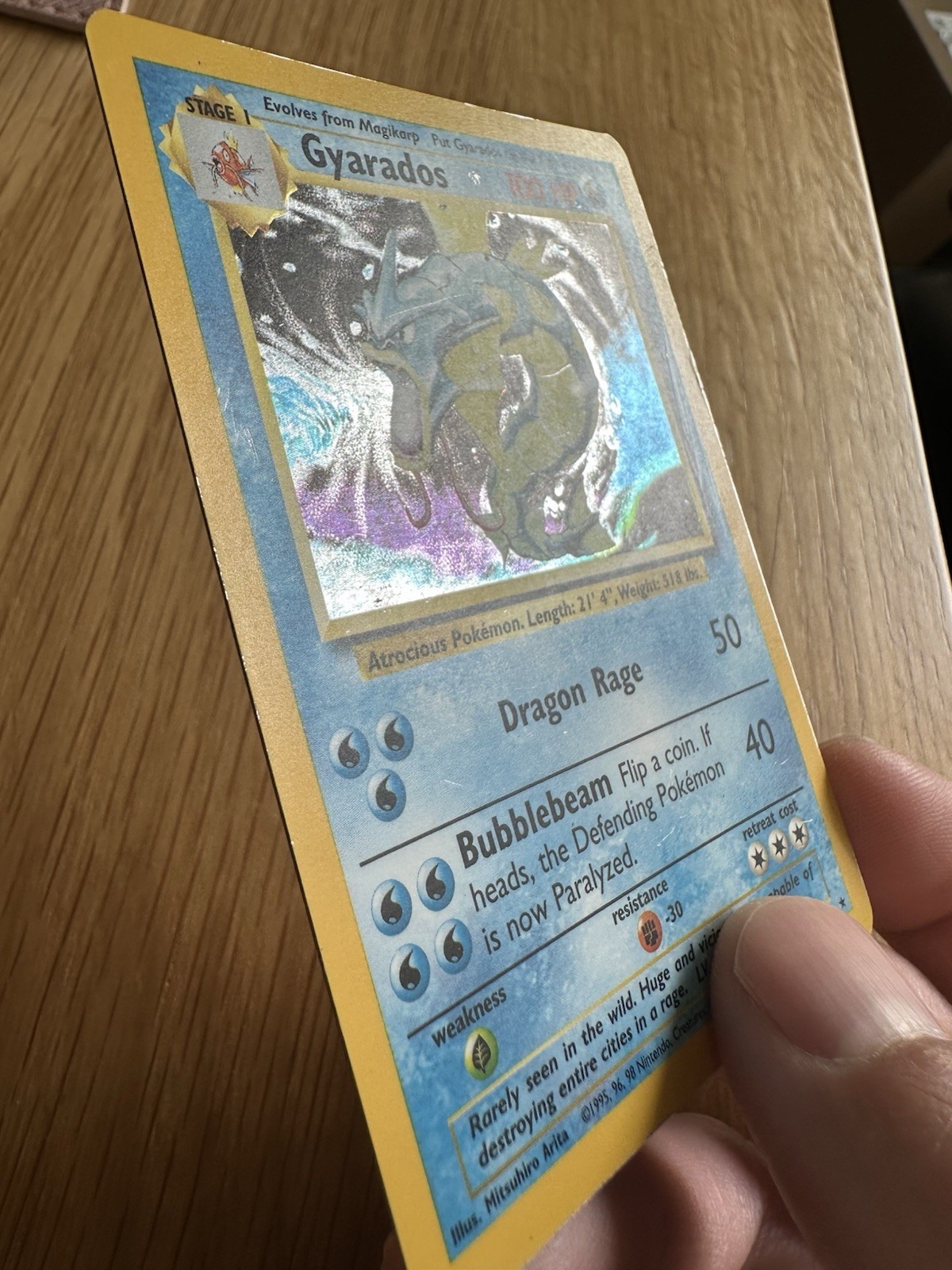 Gyarados 006/102 Base Set Holo