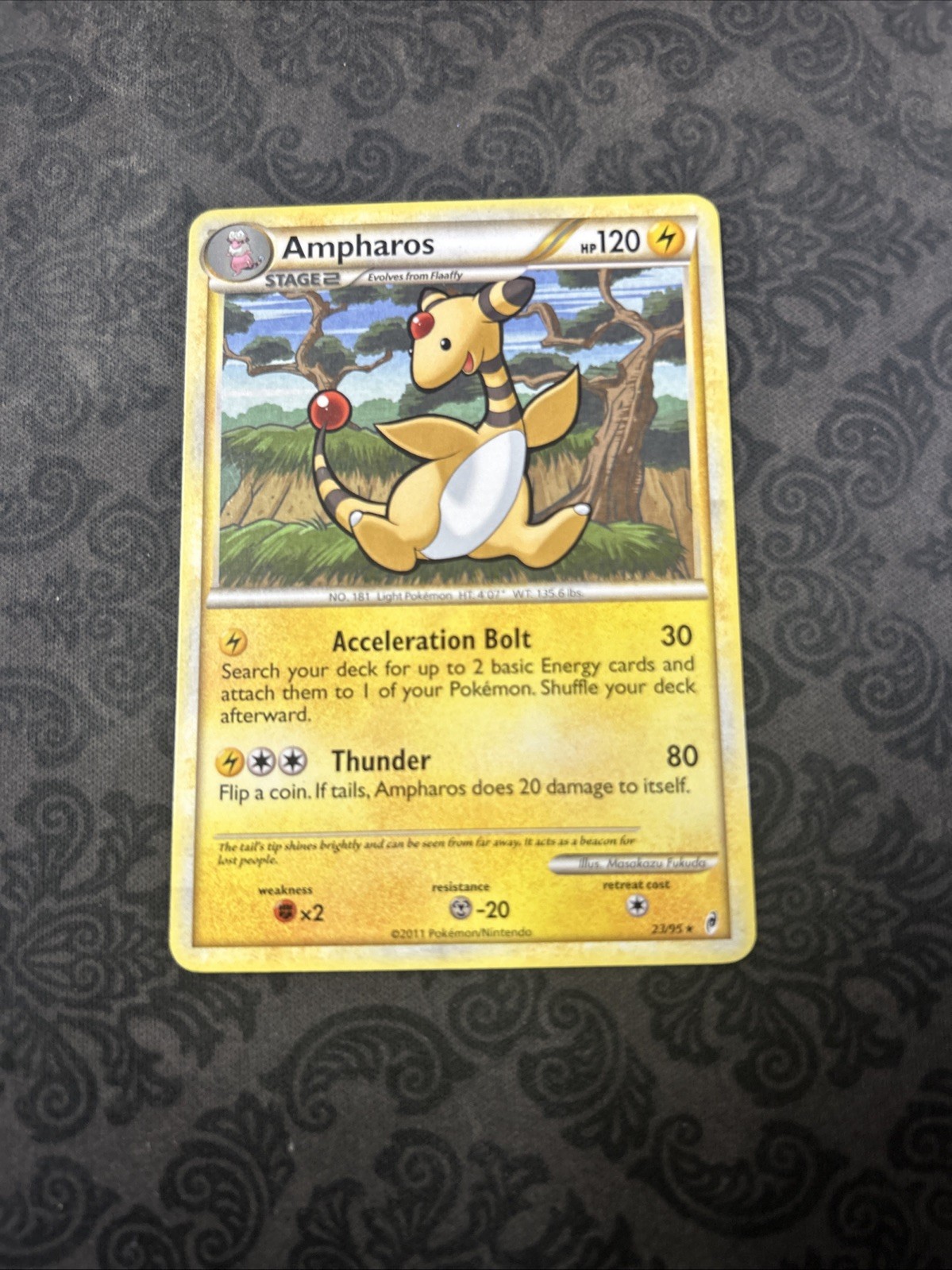 Ampharos Rare Call of Legends 23/95