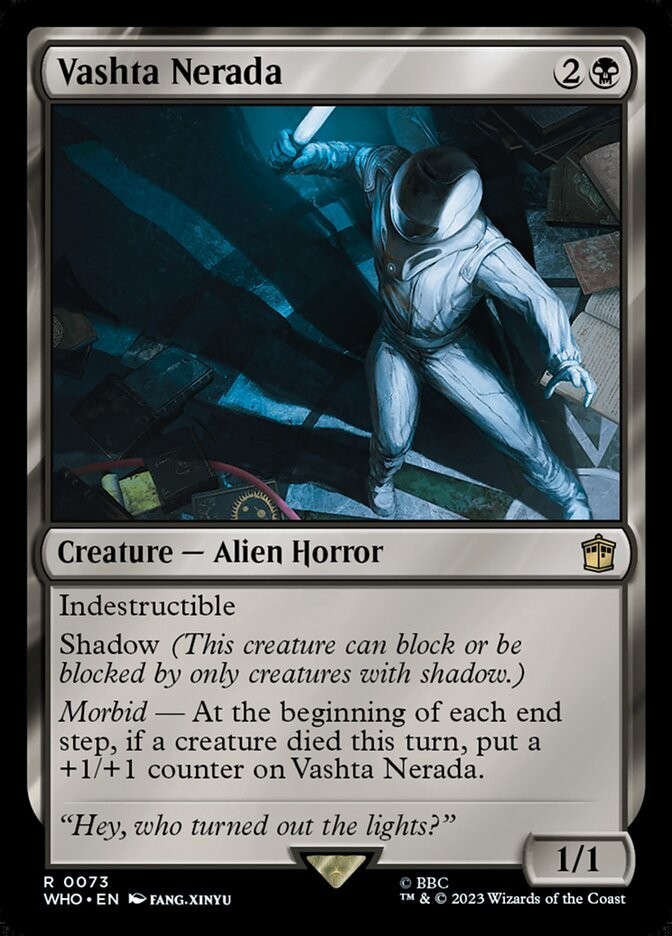 MTG Vashta Nerada *FOIL* Doctor Who 0073 NM