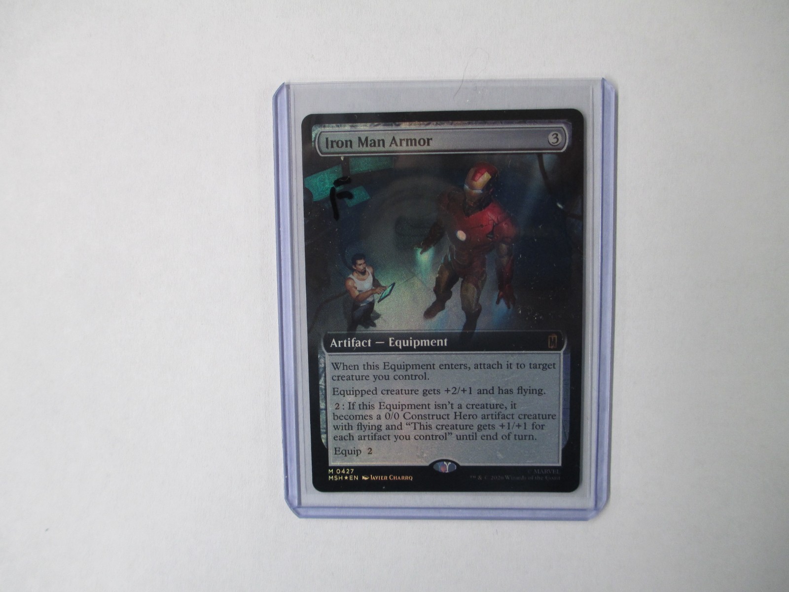 MTG- Iron Man Armor – Marvel Super Heroes (MSH) FOIL NMT