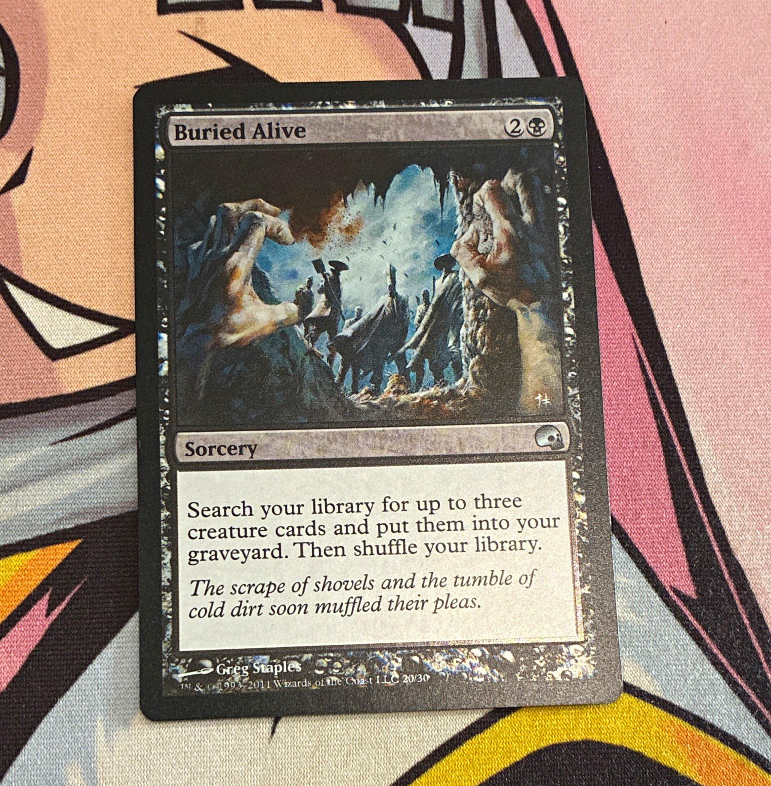 Wizards of the Coast MTG Deckmasters Buried Alive Regular Eng 2001 GRAVEBORN
