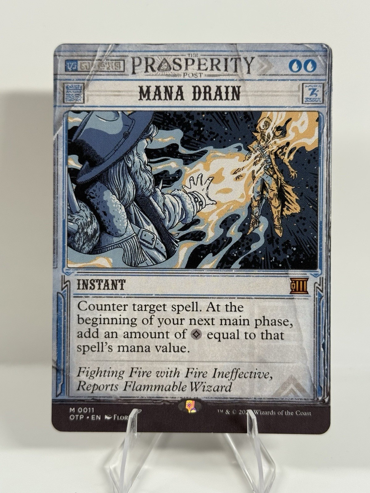 MTG Mana Drain Outlaws of Thunder Junction: Breaking News Regular Card #0011