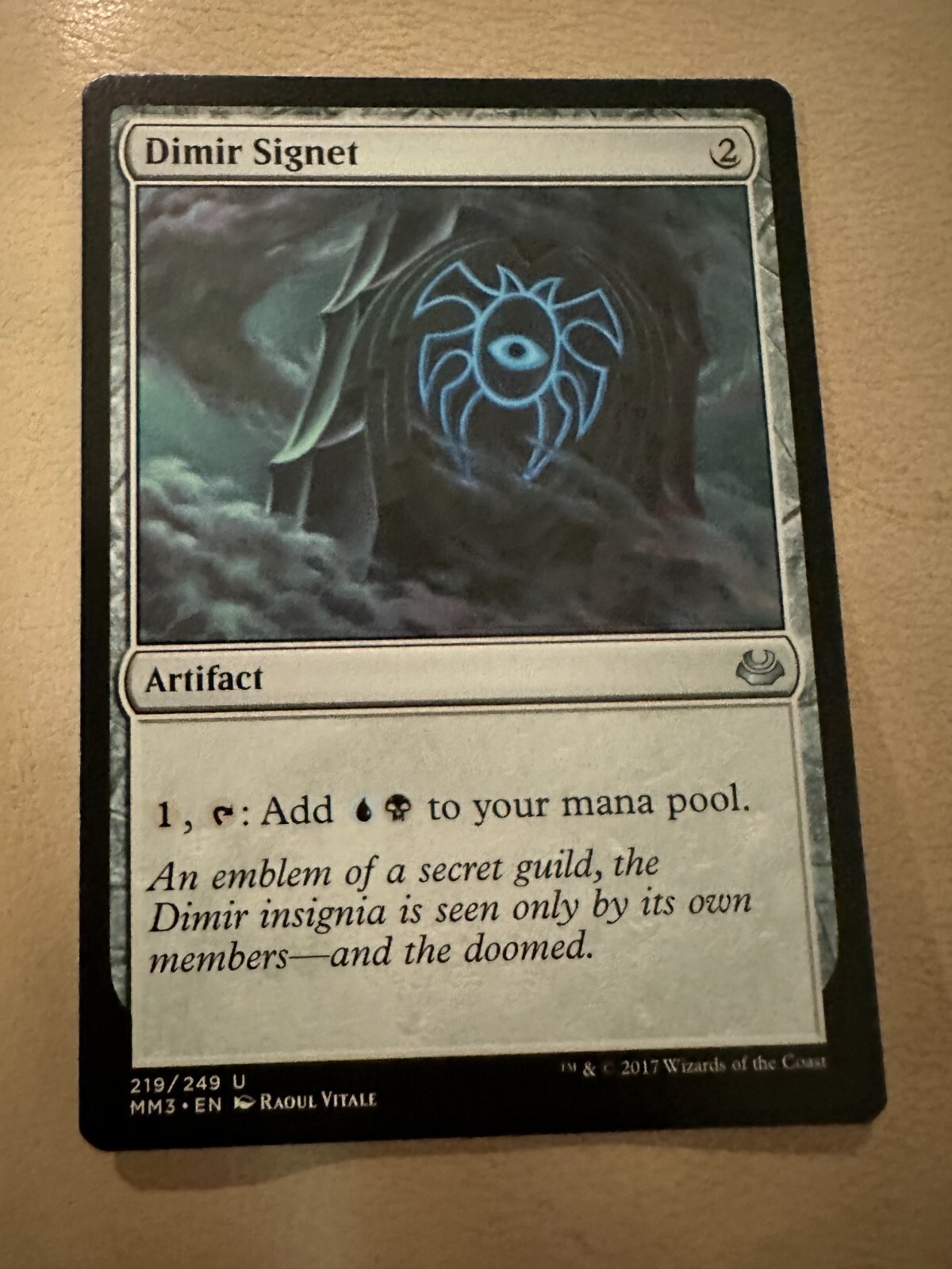 MTG – Dimir Signet – Modern Masters 2017 – NM