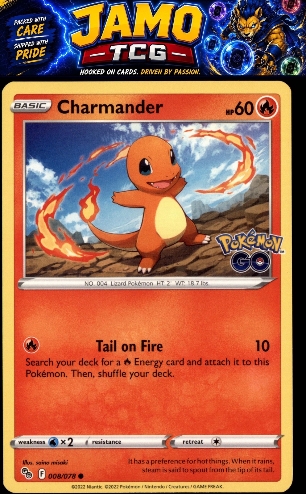 Pokemon GO #008/078 Charmander