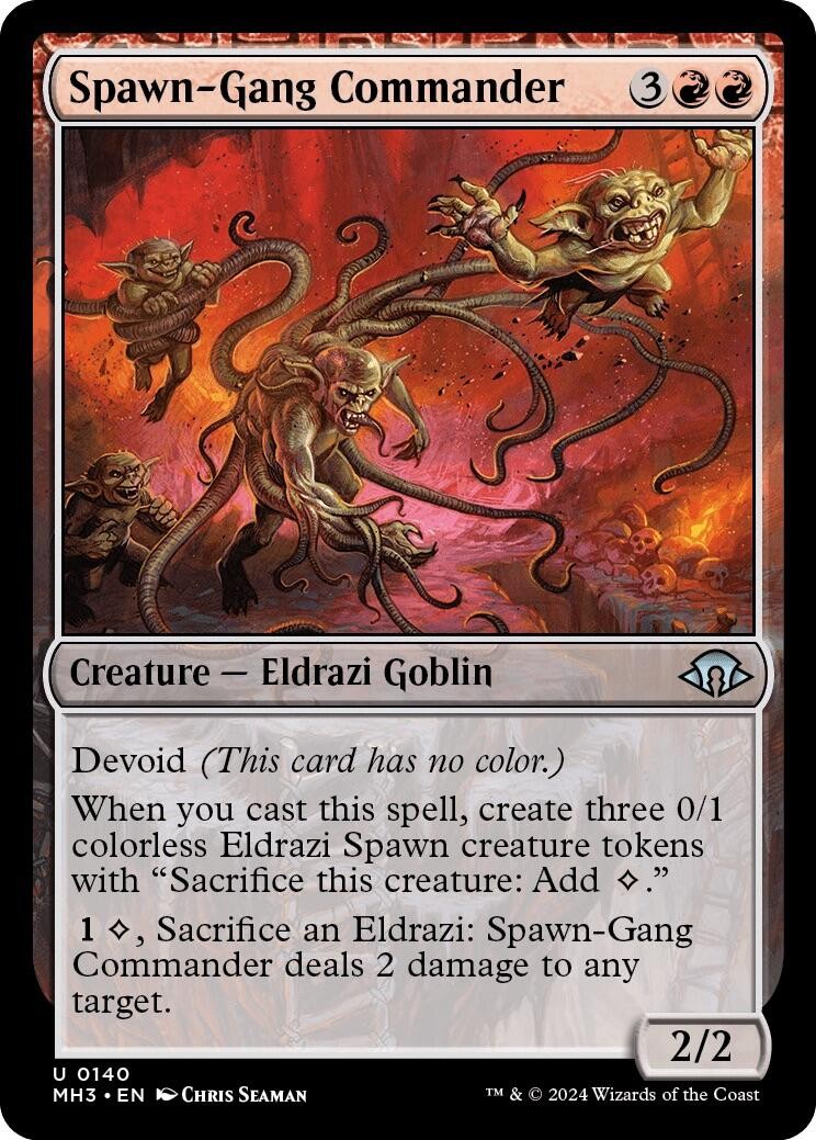 NM – Spawn-Gang Commander [MH3 – 140] Modern Horizons 3