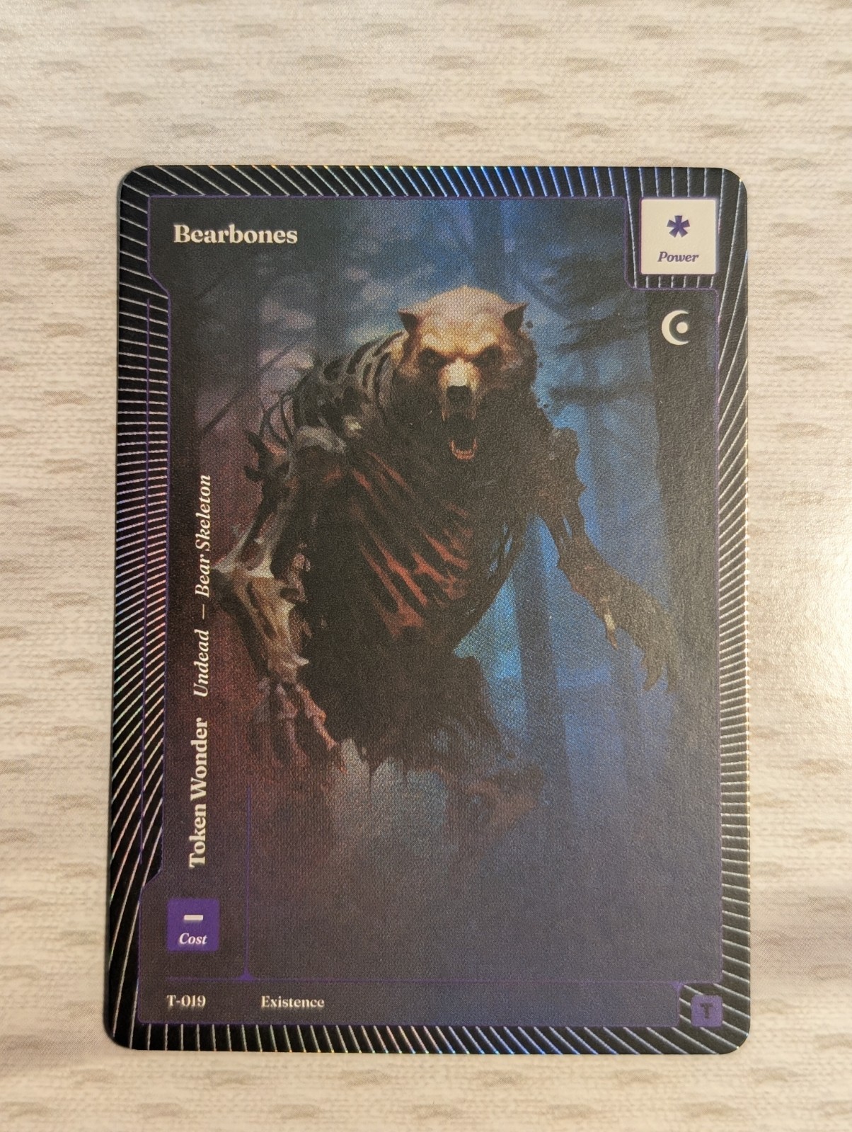 🧙🔥Wonders Of The First WOTF Foil Bearbones Token T-019🧙🔥