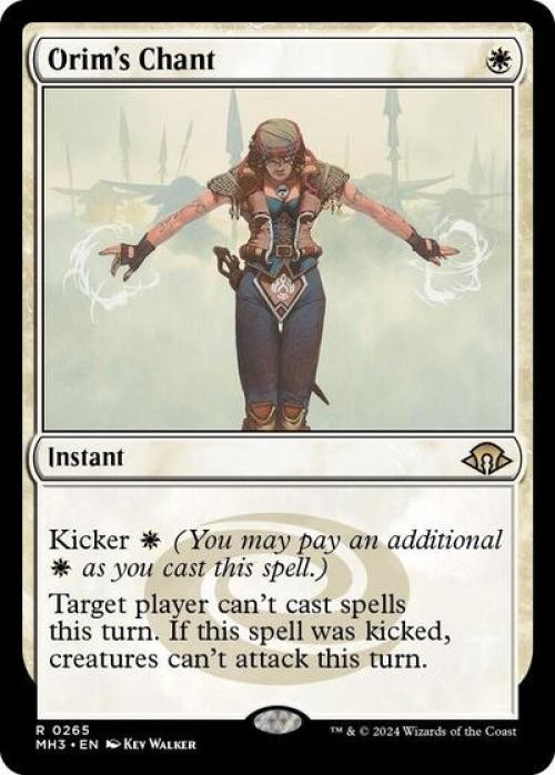 ~ Orim’s Chant ~ NM ~ Modern Horizons 3 ~ MTG ~