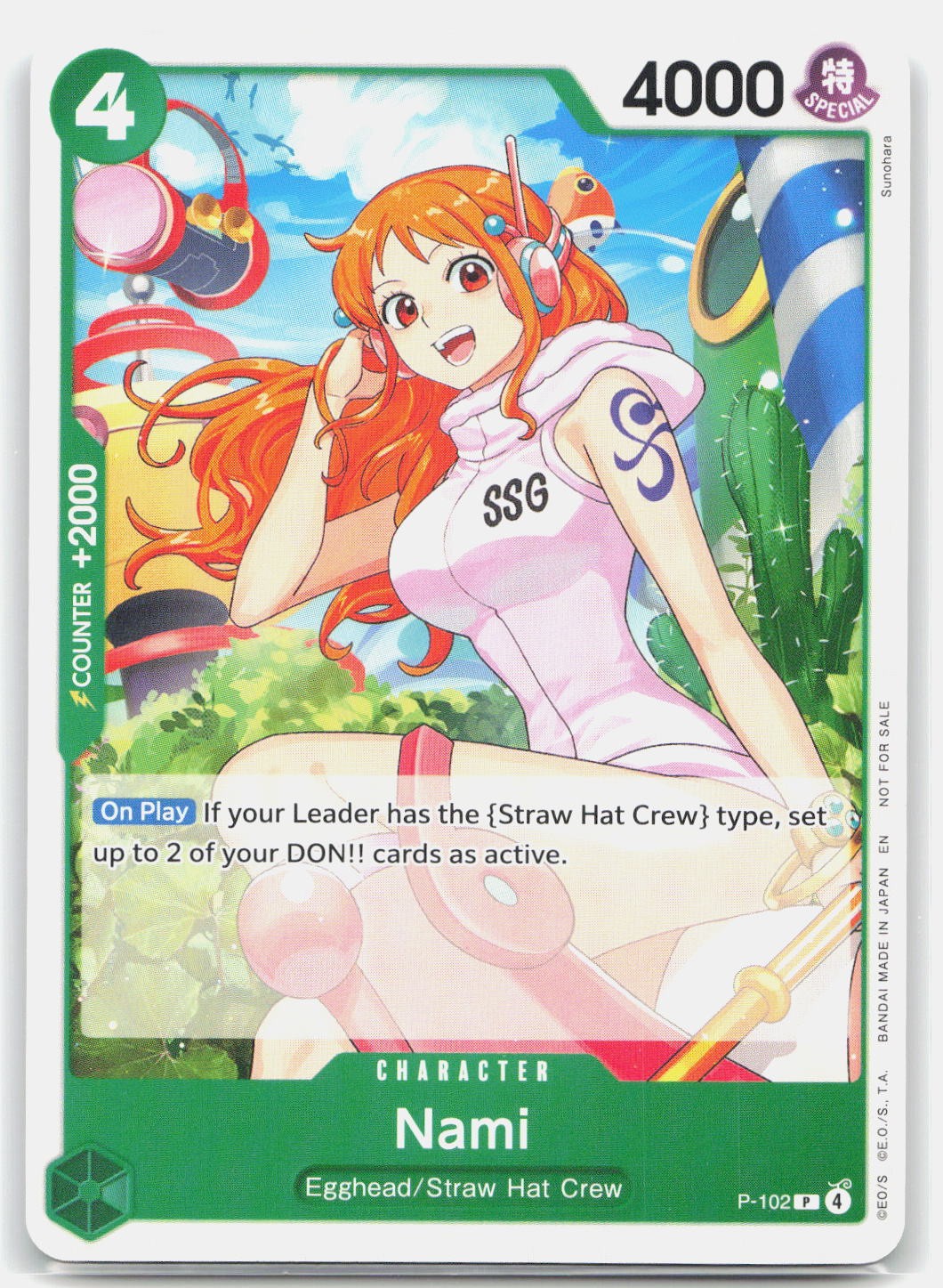 Nami (Store Tournament 2025 Vol. 4) P-102 Normal One Piece Promotion Card LP