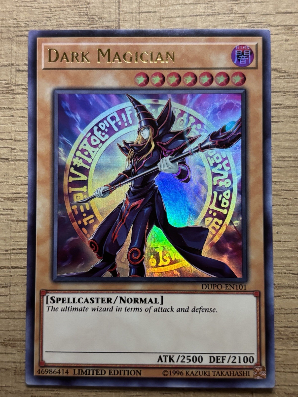 Konami Yu-Gi-Oh! TCG Dark Magician Duel Power DUPO-EN101 Ultra Rare Holo