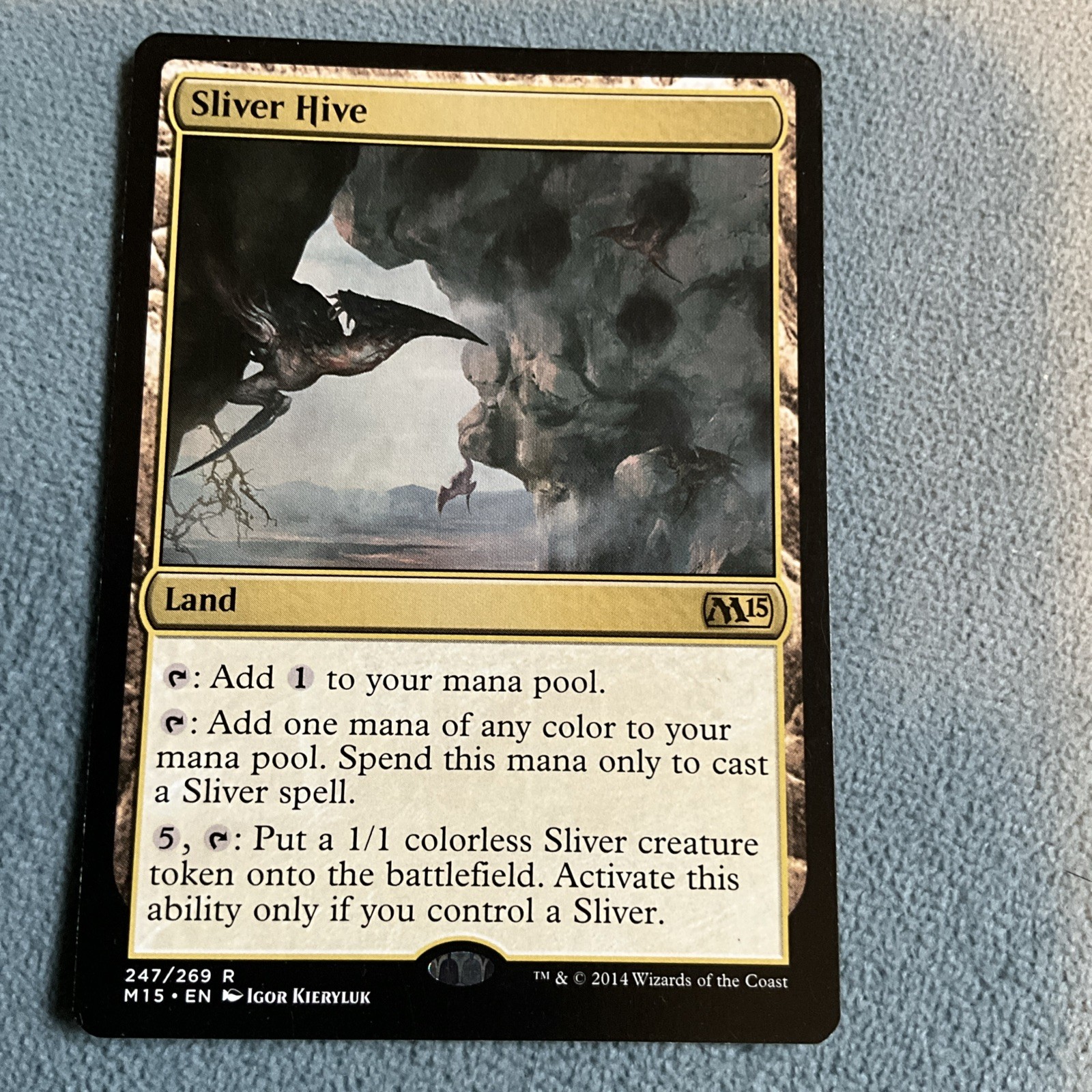 MTG- Sliver Hive- Core 2015(M15)- NM- MAGIC CARD