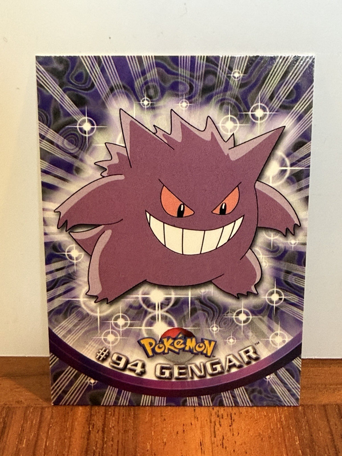Vintage Pokemon Topps Blue Label 2000 Non Holo Gengar #94