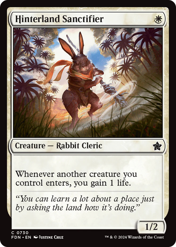 Hinterland Sanctifier [Foundations] Near Mint