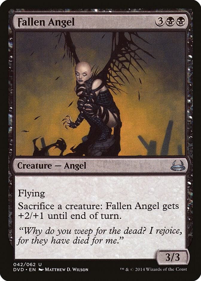 Fallen Angel DD3 42 English NM – MTG