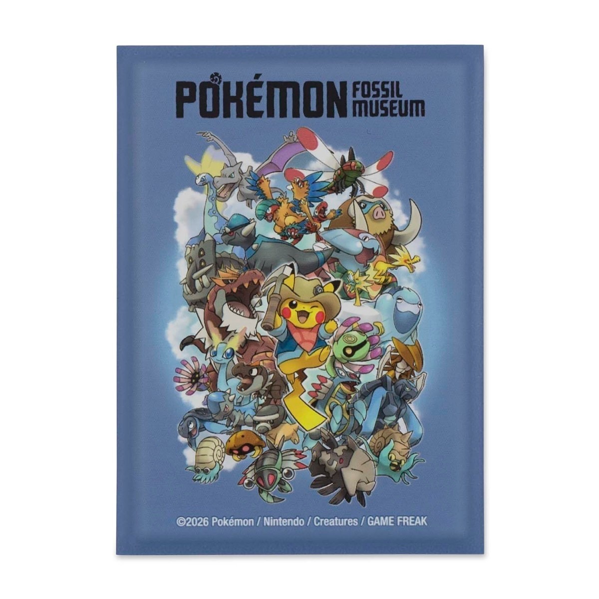 Pokemon Fossil Museum – Individual Card Sleeve – Pokemon Center Original