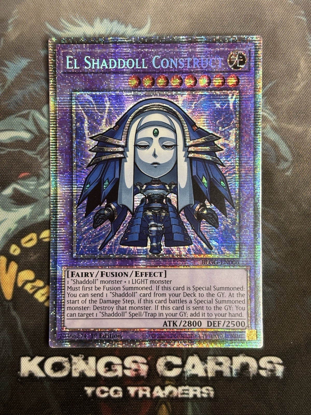 BLGG-EN006 El Shaddoll Construct Starlight Rare YuGiOh