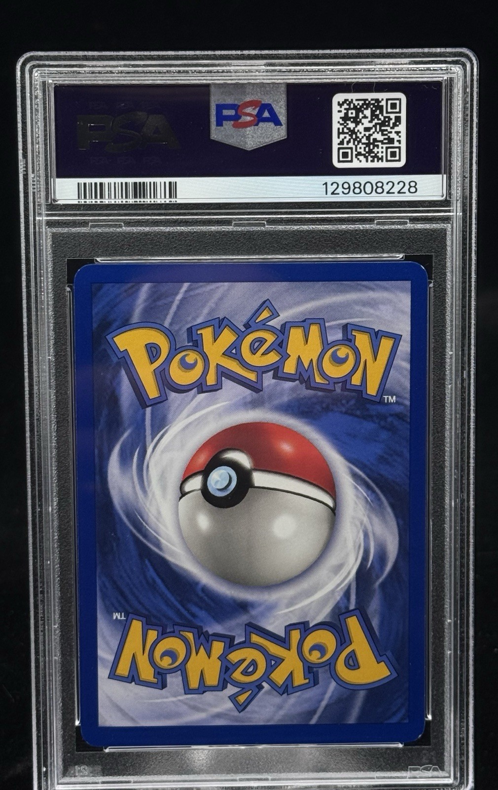 Ampharos Holo #2 Expedition 2002 Pokemon PSA 7 w Swirl ⚡️🌀