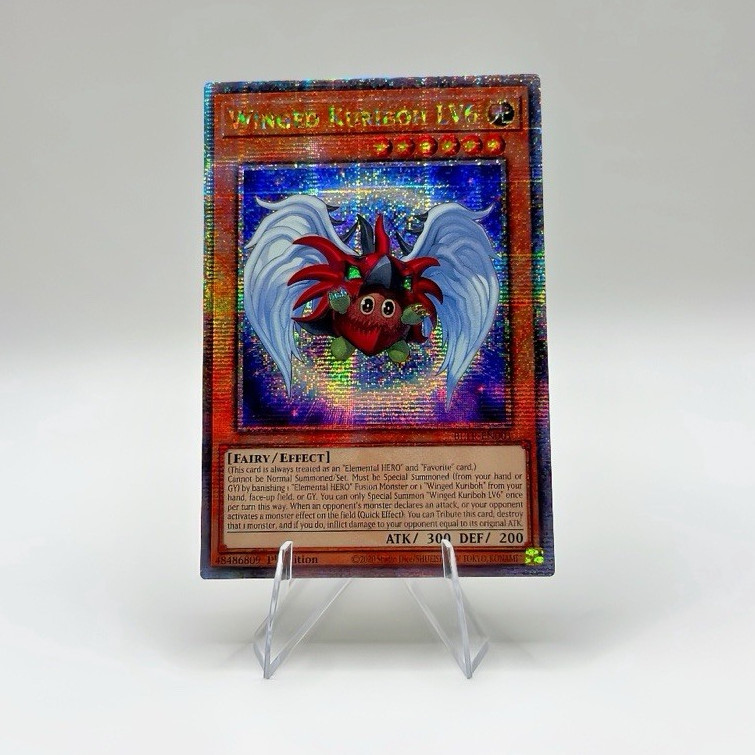 Yu-Gi-Oh! Winged Kuriboh LV6 BLTR-EN001 Quarter Century Secret Rare 1st Ed NM