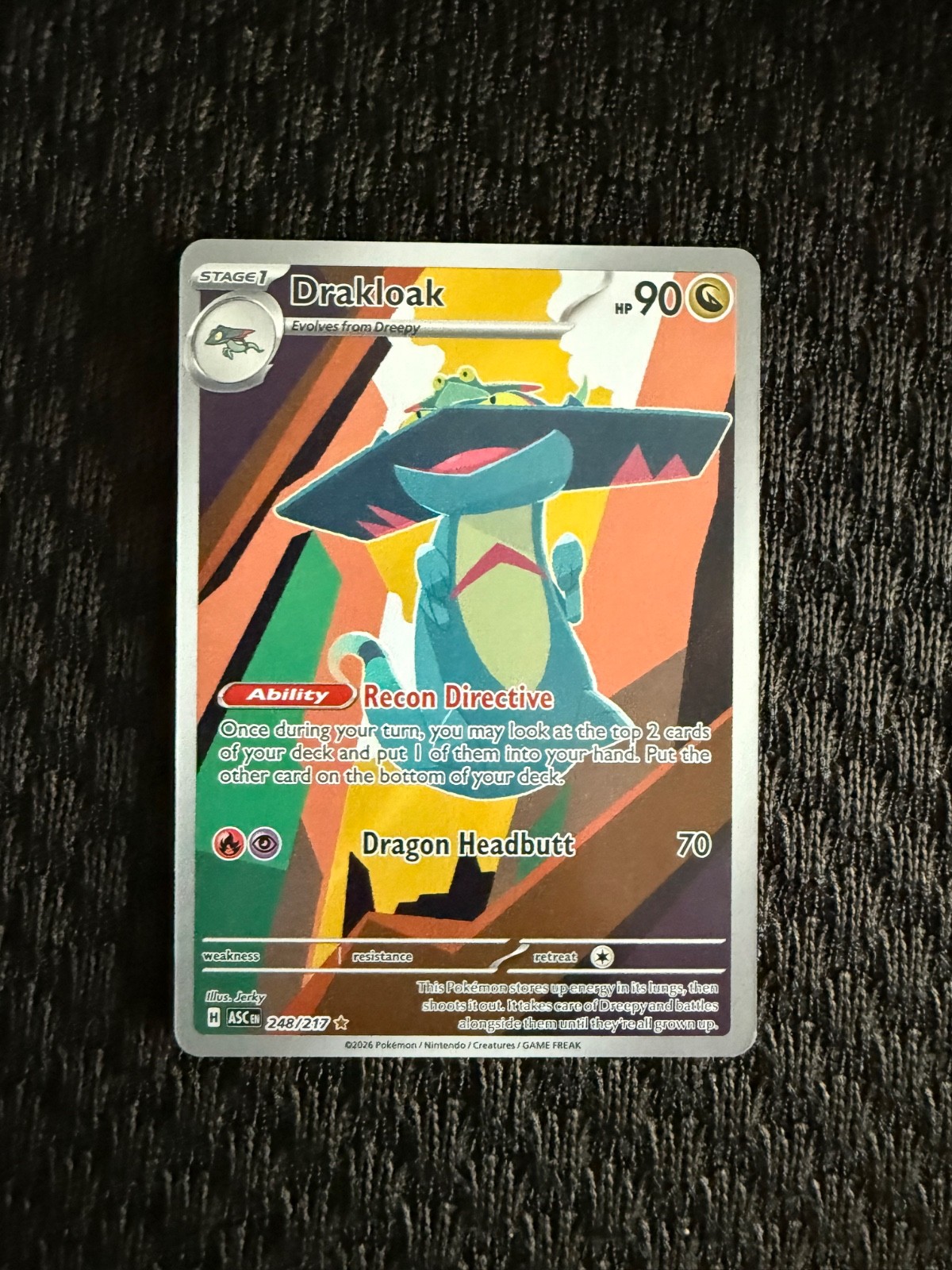 Drakloak 248/217 Me: Ascended Heroes Holo