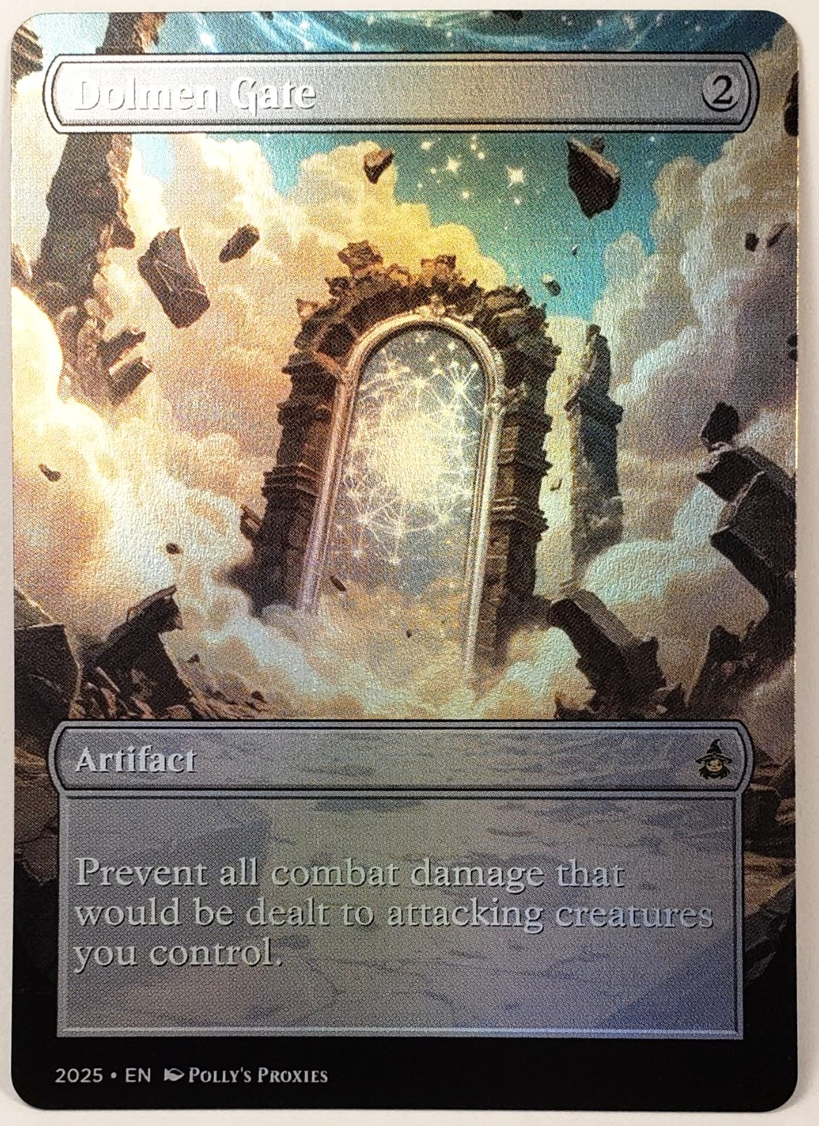 Dolmen Gate FOIL Proxy Playtest Card with Custom Fantasy Art