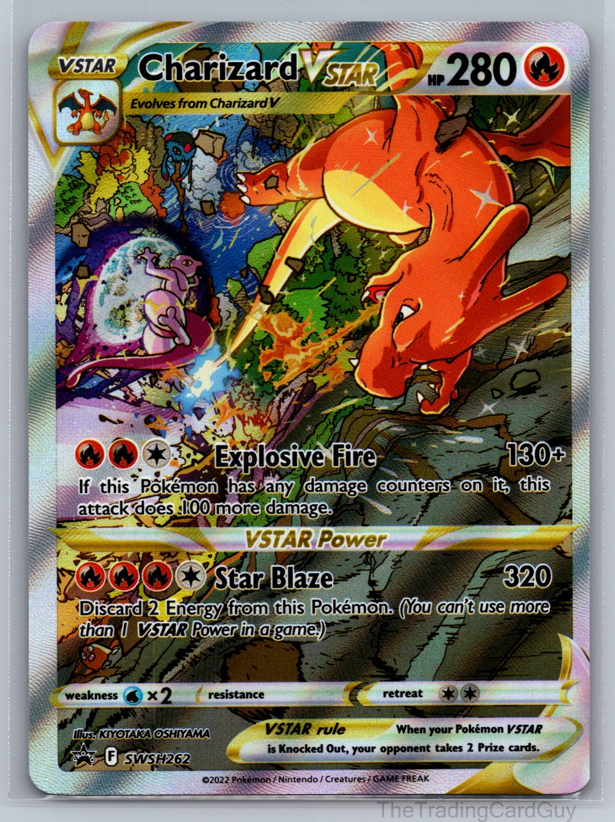 Charizard VSTAR Promo SWSH: Sword & Shield Promo Cards Holo SWSH262 NM