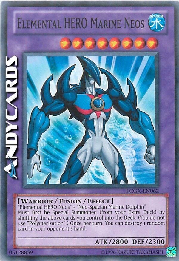 ELEMENTAL HERO MARINE NEOS (Neos Marine Elemental Hero) Common LCGX EN062 • Unl