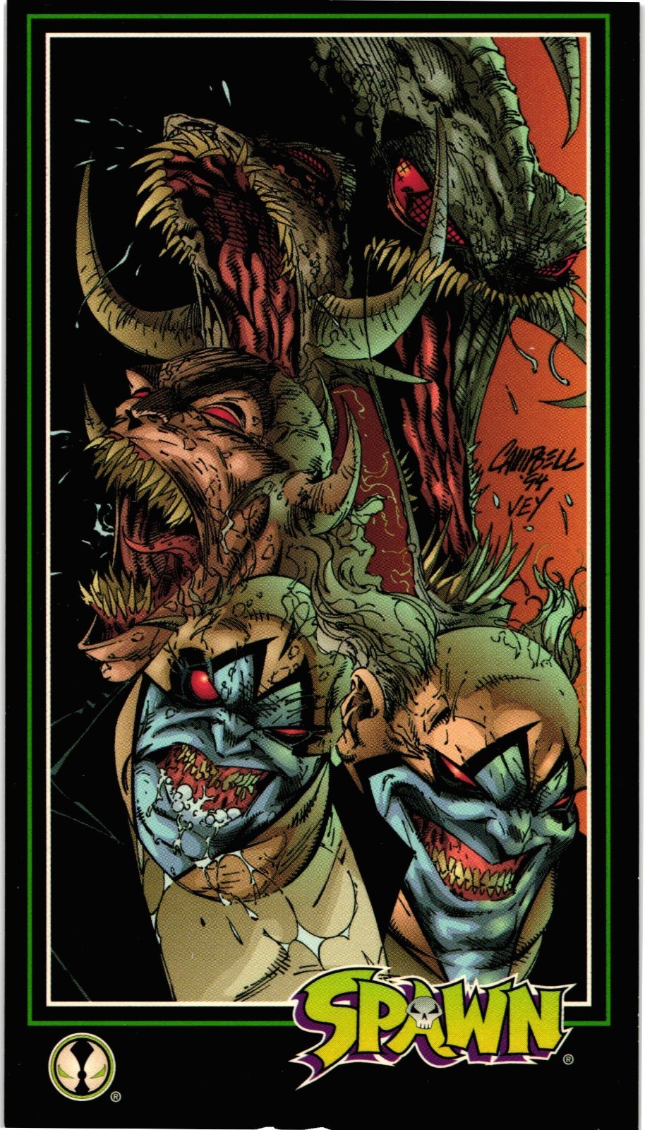 Spawn CCG #11 The Clown’s Other Face 1995 Wildstorm