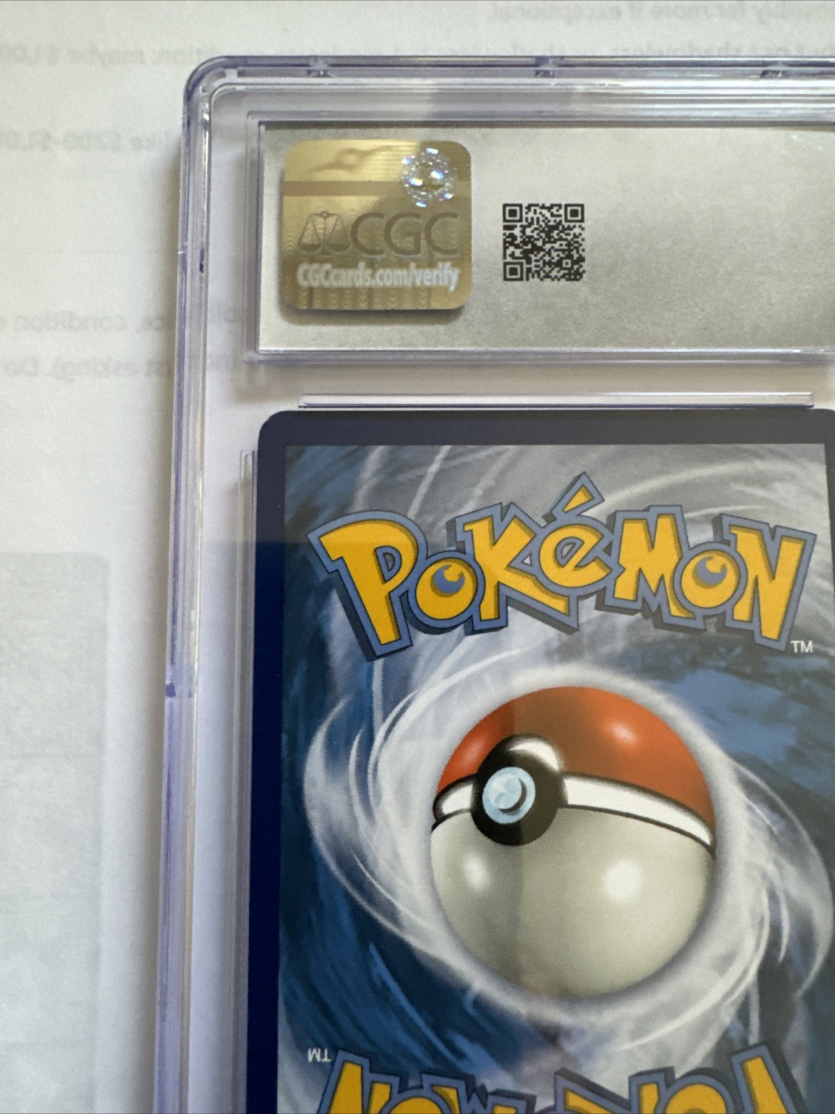 Emperor 2018 Pokemon Sun&moon Ultra Prism #34 Reverse Holo Grade 10 Ships In Box
