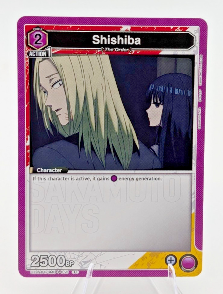 Union Arena Shishiba UE19BT/SMD-1-053 – UE19BT: SAKAMOTO DAYS (UE19BT)