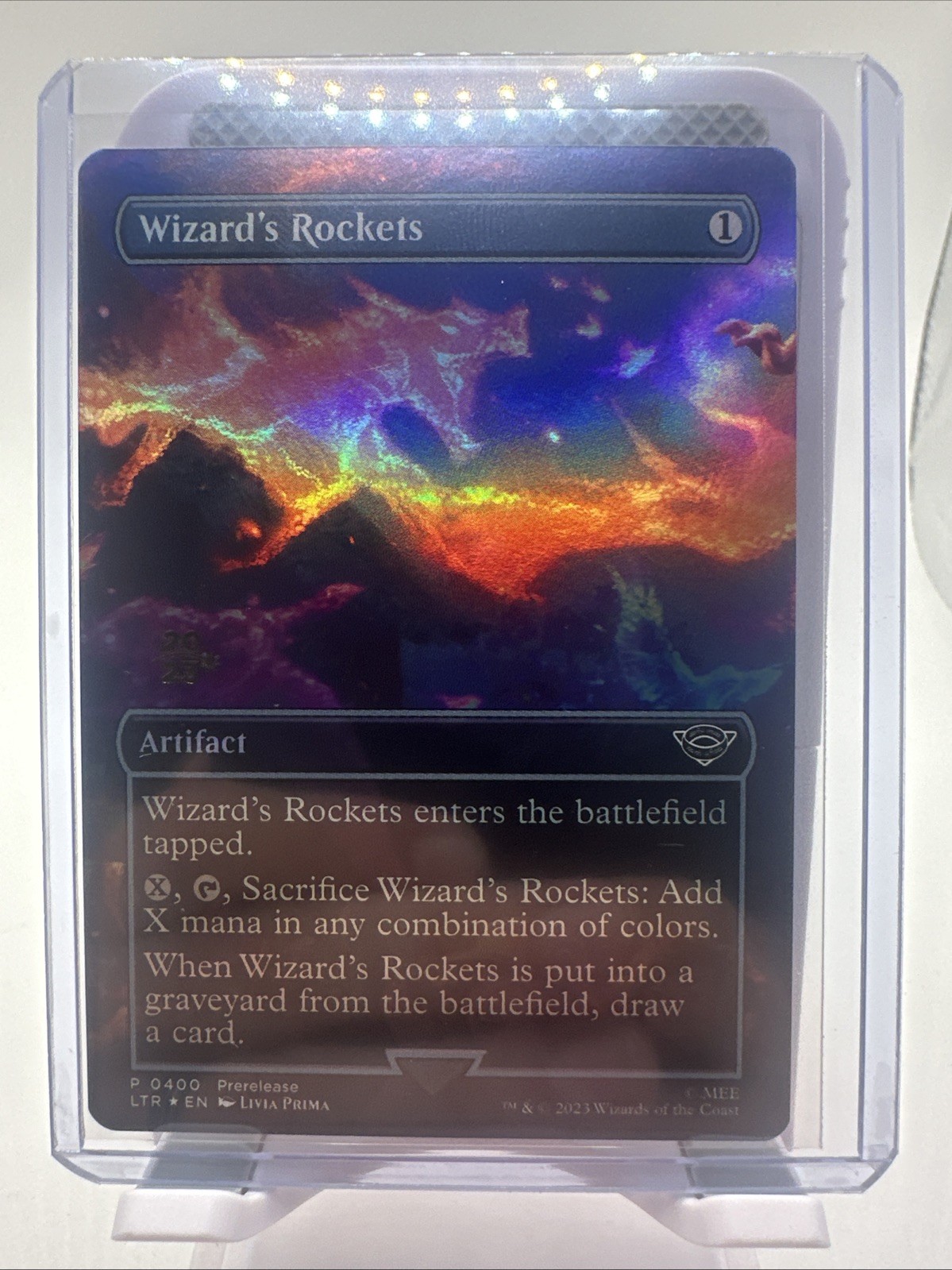 MTG Wizard’s Rockets *BORDERLESS FOIL* The Lord of the Rings 400 NM