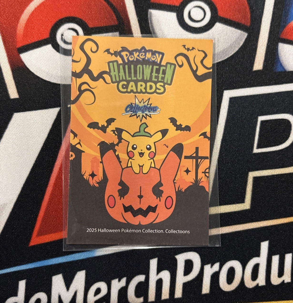 Rare Full Art Halloween Croagunk Collectoons Low Pop Holo Card 🎃🤩