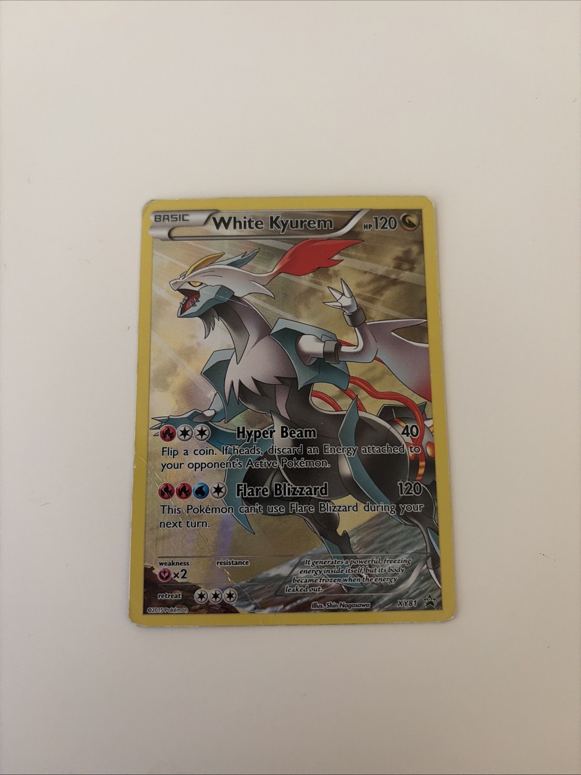 White Kyurem (Full Art Promo) XY81 XY Holo